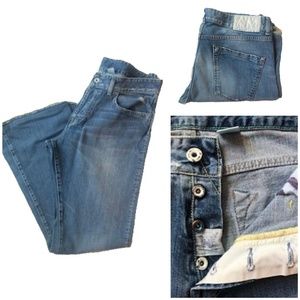 Men's Loomstate Button Fly Jeans